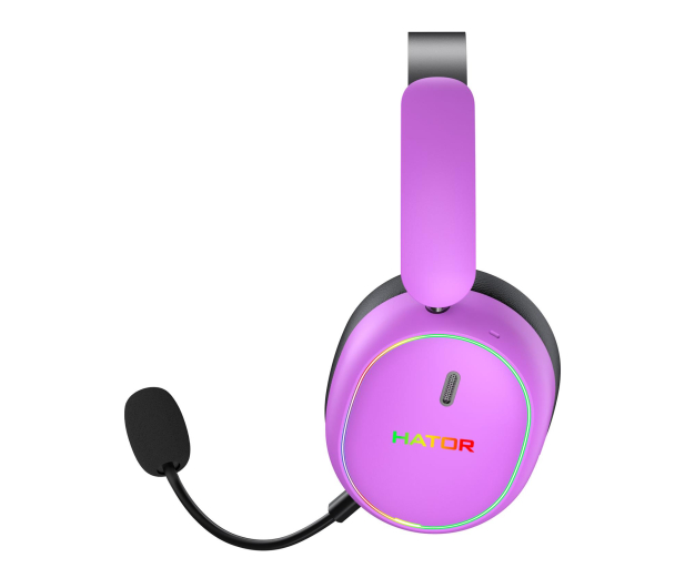 HATOR Phoenix 2 ANC Wireless (fioletowe) - 1335965 - zdjęcie 3